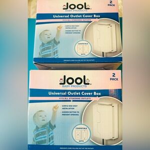 Jool Universal Outlet Covers - 2 per new box (4 Total).  BNIB! Safe Cover (=4)